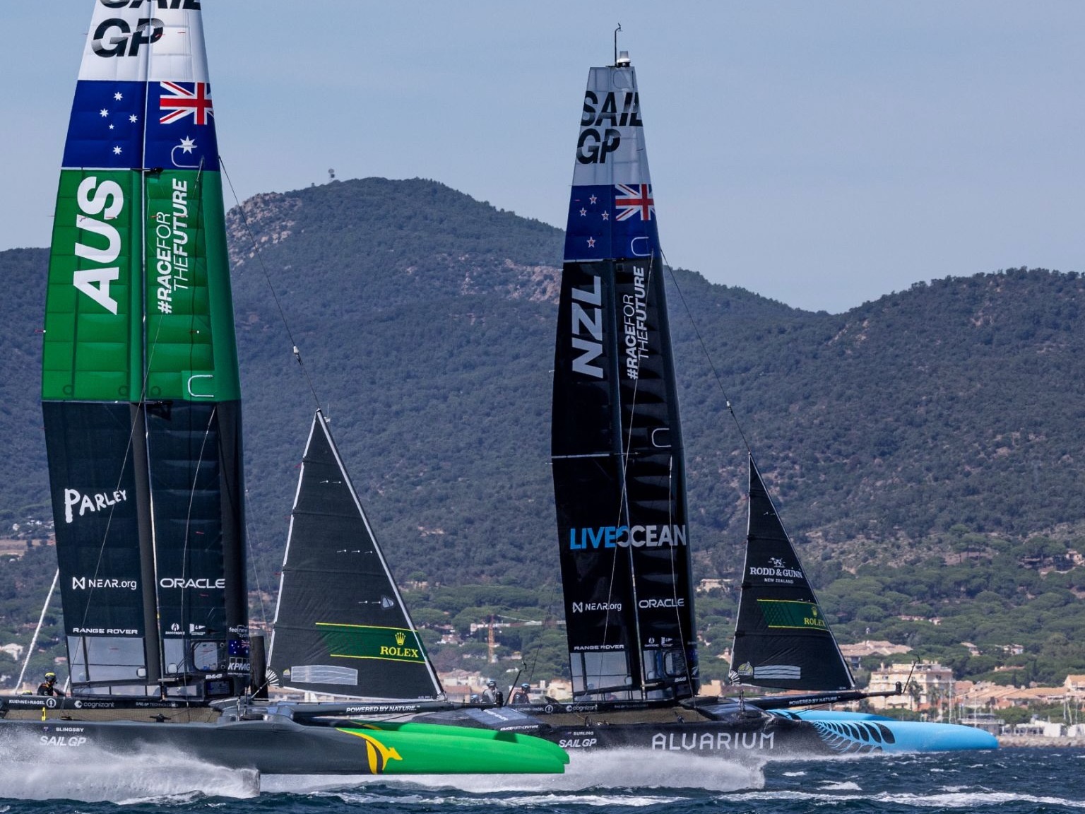 Land Rover Sailing Event New Zealand finishes second at Range Rover France Sail Grand Prix